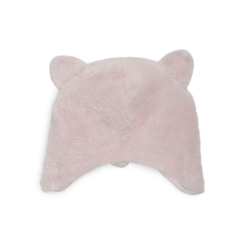 Girls Light Pink Solid Cap image number 1